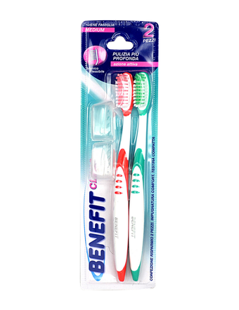 BENEFIT SPAZZOLINO MEDIUM 2 PZ