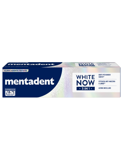MENTADENT DENTIFRICIO WHITE NOW 3IN1 ML 75