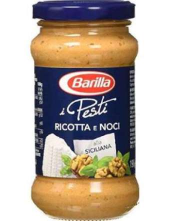 BARILLA PESTO SICILIANA VETRO GR 190