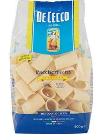 DE CECCO N 125 PACCHERI LISCI GR 500