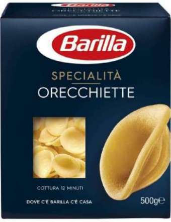 BARILLA BLU ORECCHIETTE SPECIALITA' GR 500