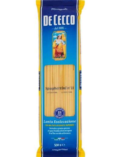 DE CECCO 11 SPAGHETTINI GR 500