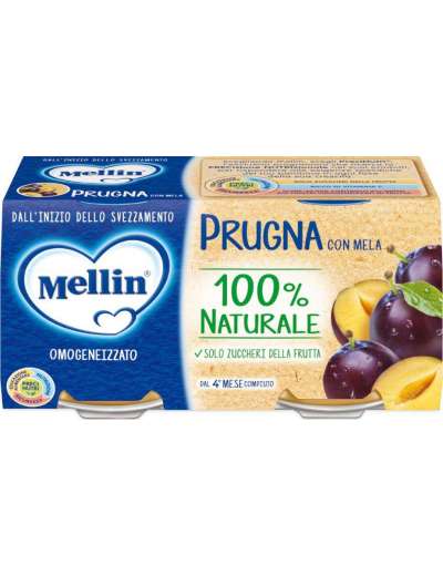 MELLIN OMOGENEIZZATO PRUGNA 2X100 GR