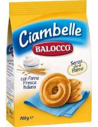 BALOCCO CIAMBELLE BISCOTTI GR 700