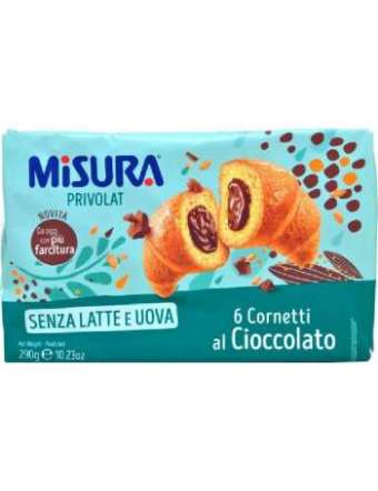 MISURA PRIVOLAT CIOCCOLATO CORNETTI GR 290