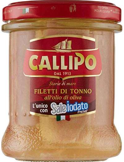 CALLIPO FILETTI OLIO D'OLIVA TONNO GR 170