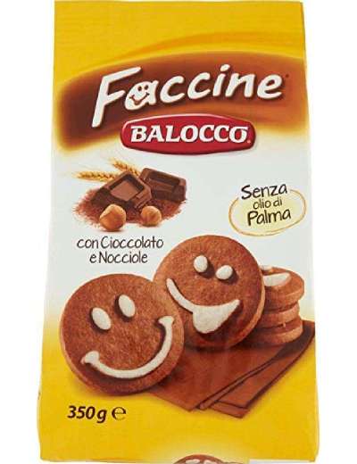 BALOCCO FACCINE BISCOTTI GR 350