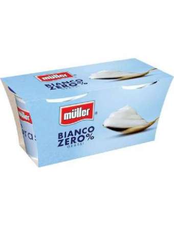 MULLER 0% BIANCO YOGURT MAGRO 2X125 GR