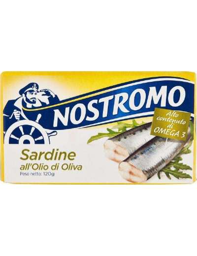 NOSTROMO SARDINE OLIO D'OLIVA GR 120