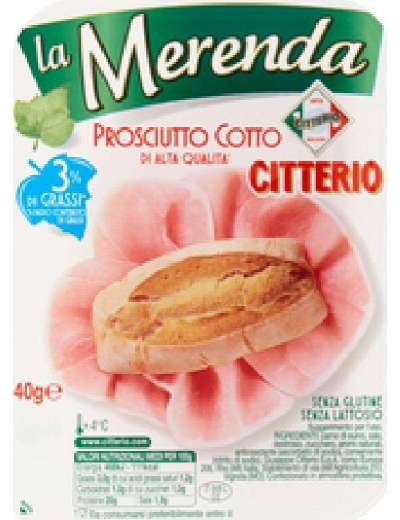 CITTERIO MERENDA PROSCIUTTO COTTO GR 40