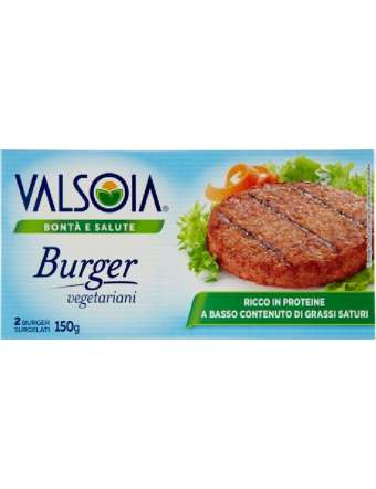 VALSOIA 2 BURGER 2X75 GR SURGELATI GR 150