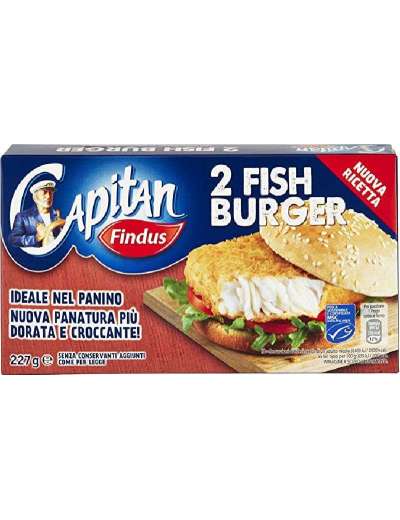 FINDUS FISHBURGER X2 PZ GR 227