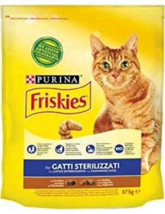 FRISKIES STERILIZZATI TACCHINO GR 375