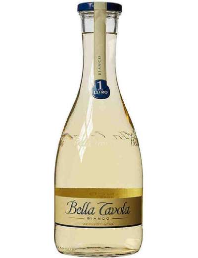 BELLA TAVOLA VINO BIANCO CARAFFA LT 1