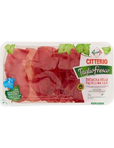 CITTERIO TAGLIOFRESCO BRESAOLA IGP GR 70