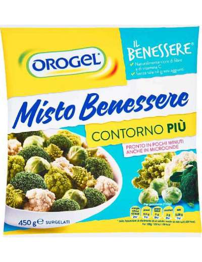 OROGEL MISTO BENESSERE SURGELATI GR 450