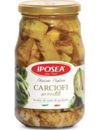 IPOSEA CARCIOFI ARROSTITI SOTT'OLIO ML 530