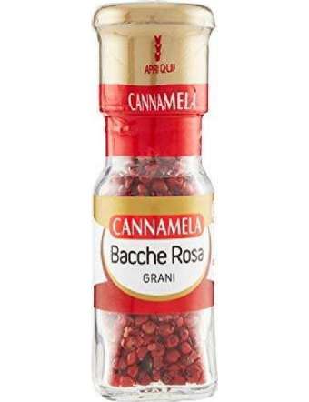 CANNAMELA BACCHE ROSA GR 18