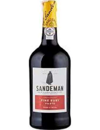 SANDEMAN PORT FINE RUBY CL 75