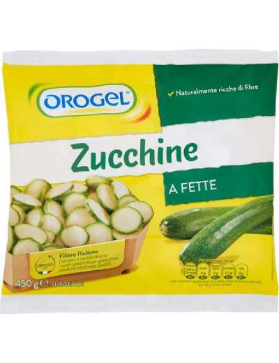 OROGEL ZUCCHINE A FETTE GR 450