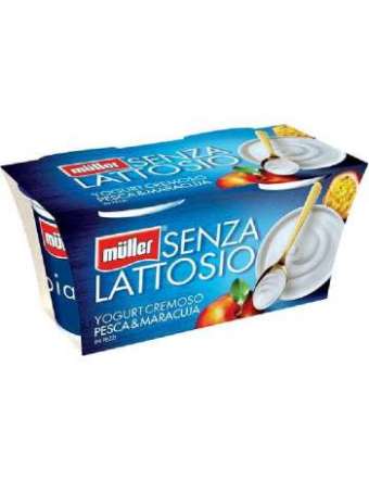 MULLER YOGURT PESCA MARACUJA SENZA LATTOSIO 2X125 GR