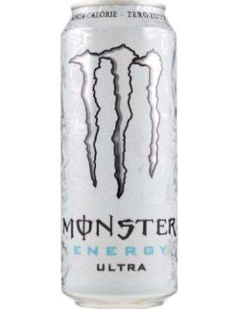MONSTER ULTRA WHITE ENERGY DRINK LATTINA CL 50