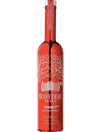 BELVEDERE VODKA RED CL 75