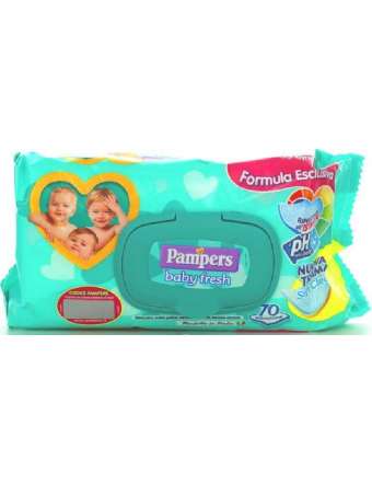 PAMPERS SALVIETTE BABY FRESH PZ 70