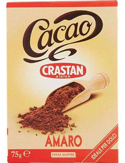 CRASTAN CACAO AMARO IN POLVERE GR 75