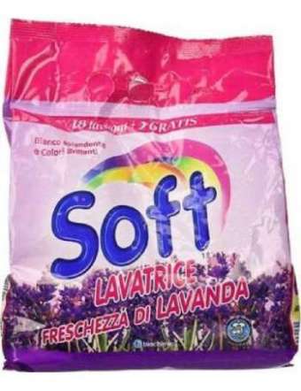 SOFT LAVATRICE POLVERE 18+2 LAVANDA GR 1320