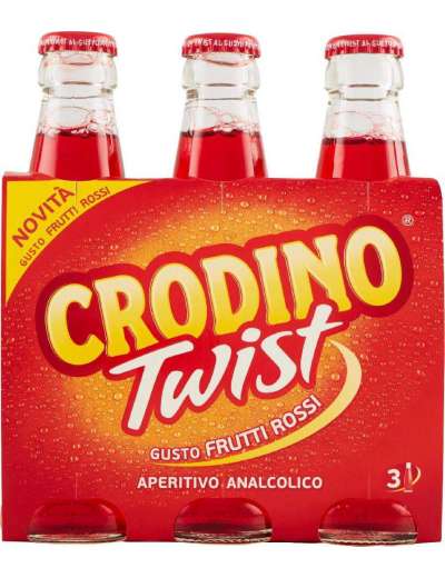 CRODINO TWIST FRUTTI ROSSI 3X17