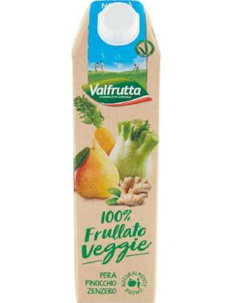 VALFRUTTA VEGGIE PERA FINOCCHIO ZENZERO BRIK LT 1