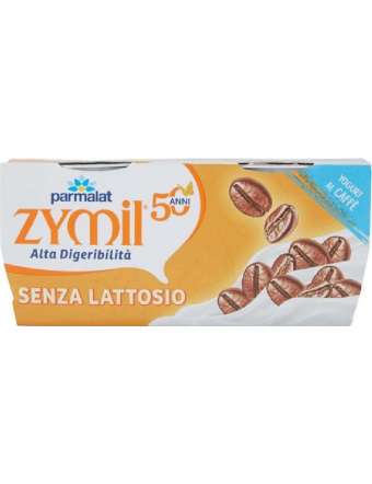ZYMIL YOGURT SENZA LATTOSIO CAFFE' 2X125 GR