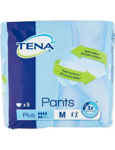 TENA PANTS PLUS M DA 9 PZ