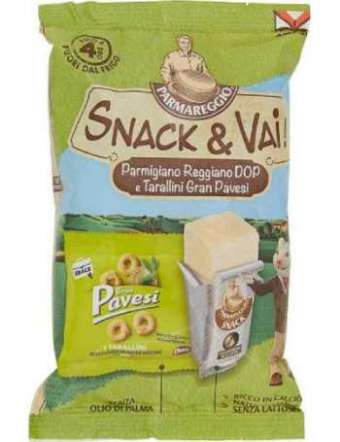 PARMAREGGIO SNACK E VAI CON TARALLI GR 37