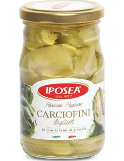 IPOSEA CARCIOFI TAGLIATI SOTT'OLIO ML 580