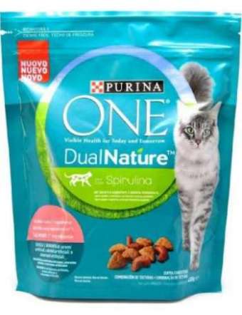 PURINA ONE DUALNATURE SALMONE GATTO GR 400