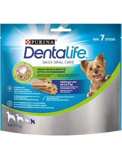 DENTALIFE EXTRASMALL CANE 2-7KG PZ 7