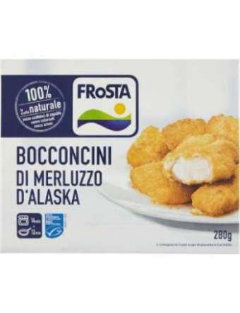 FROSTA BOCCONCINI MERLUZZO D'ALASKA GR 280