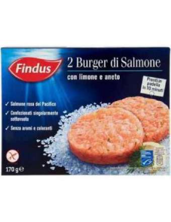 FINDUS BURGER DI SALMONE GR 170