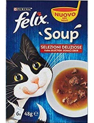 FELIX SOUP 6X48 GR SELEZIONI DELIZIOSE GR 288