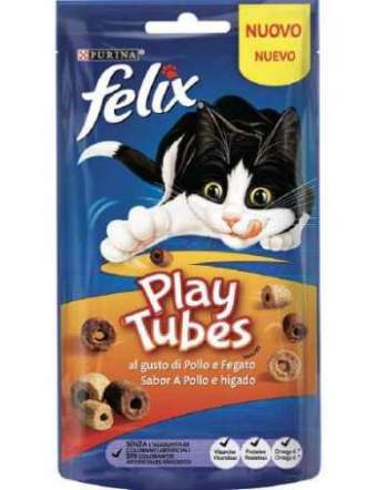 FELIX PLAYTUBES POLLO FEGATO GR 50