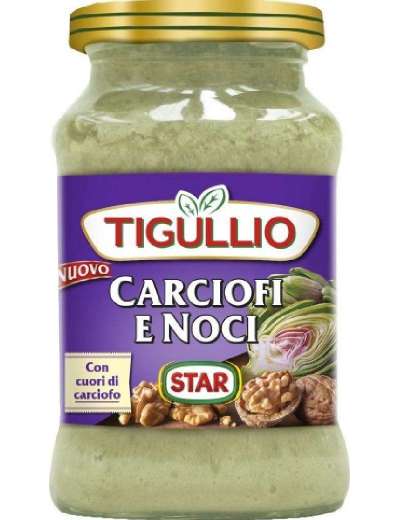STAR PESTO TIGULLIO CARCIOFI NOCI VETRO GR 185