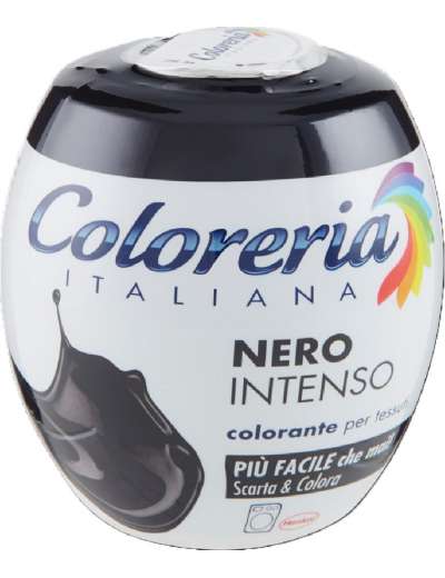 COLORERIA ITALIANA NERO INTENSO GR 350
