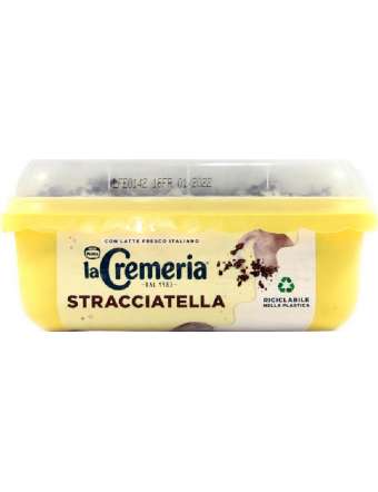 LA CREMERIA STRACCIATELLA MOTTA GELATO GR 500