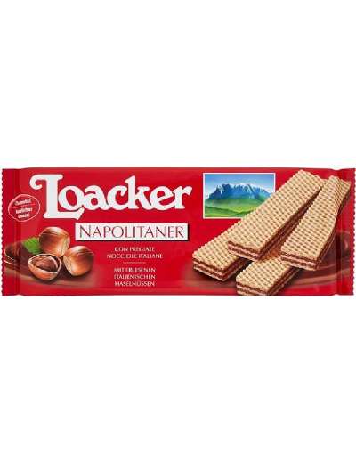 LOACKER WAFER NAPOLITANER GR 175