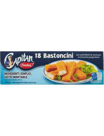 FINDUS BASTONCINI 18 PZ GR 450