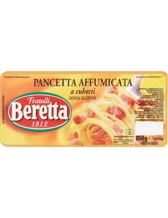 BERETTA CUBETTI AFFUMICATA PANCETTA 2X75 GR 150