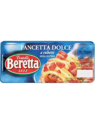 BERETTA CUBETTI DOLCE PANCETTA 2X75 GR 150