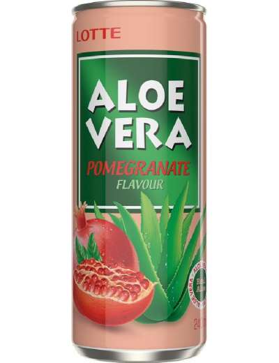 LOTTE ALOE VERA MELOGRANO LATTINA ML 240